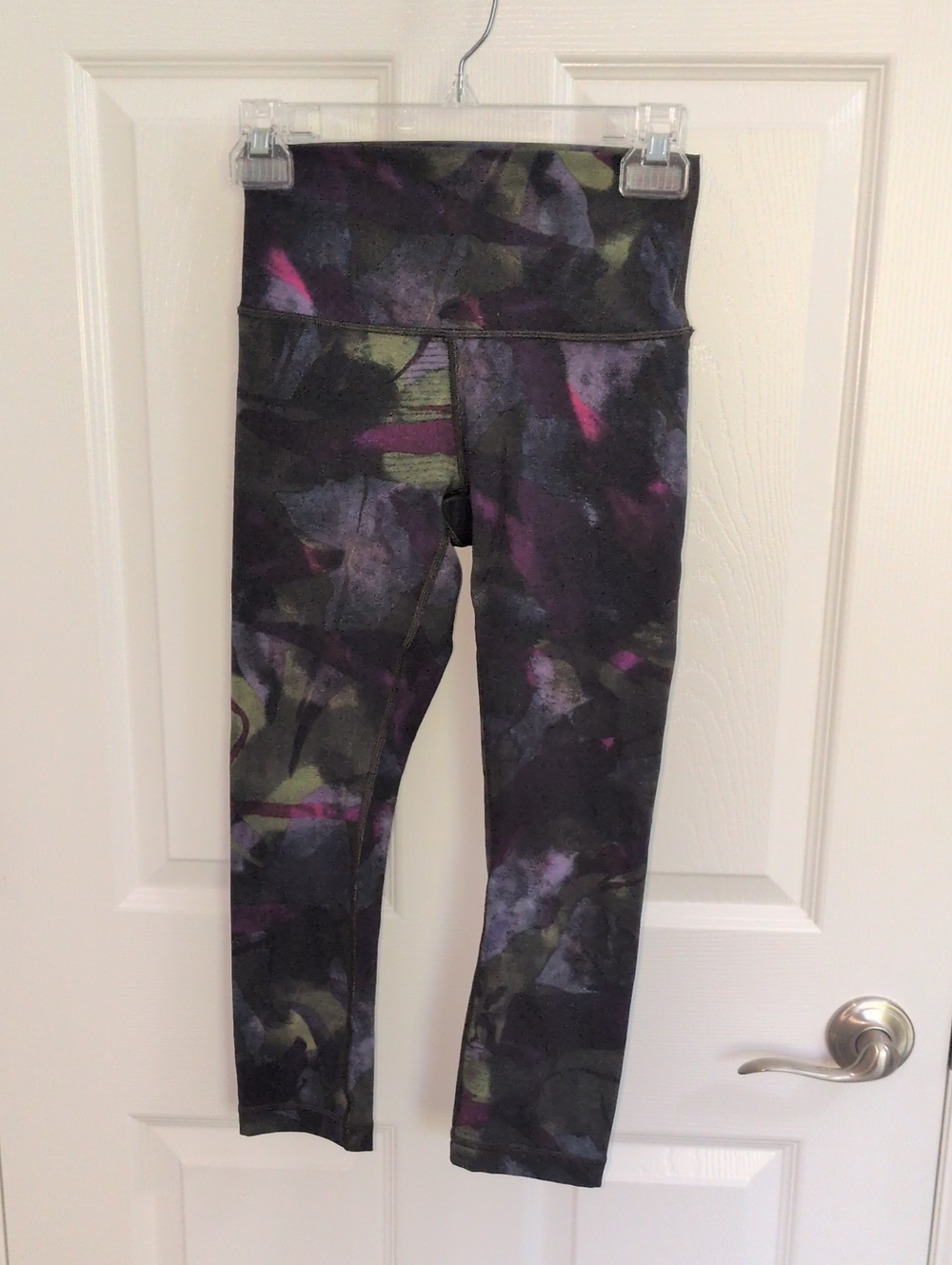 Lululemon Wunder Under Crop Full-On Luxtreme 21" Leggings - Aura Dark Chrome - 4
